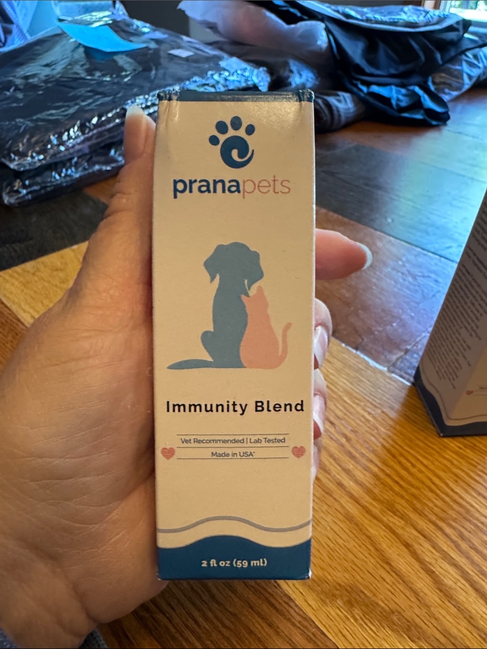Prana Pets Immunity Blend - Blue & Pink Packaging